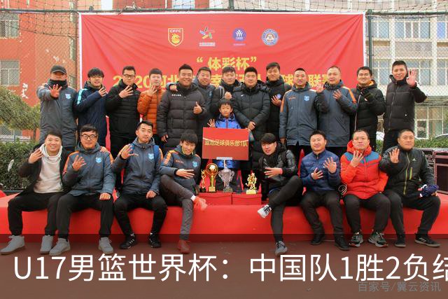 U17男篮世界杯：中国队1胜2负结束小组赛